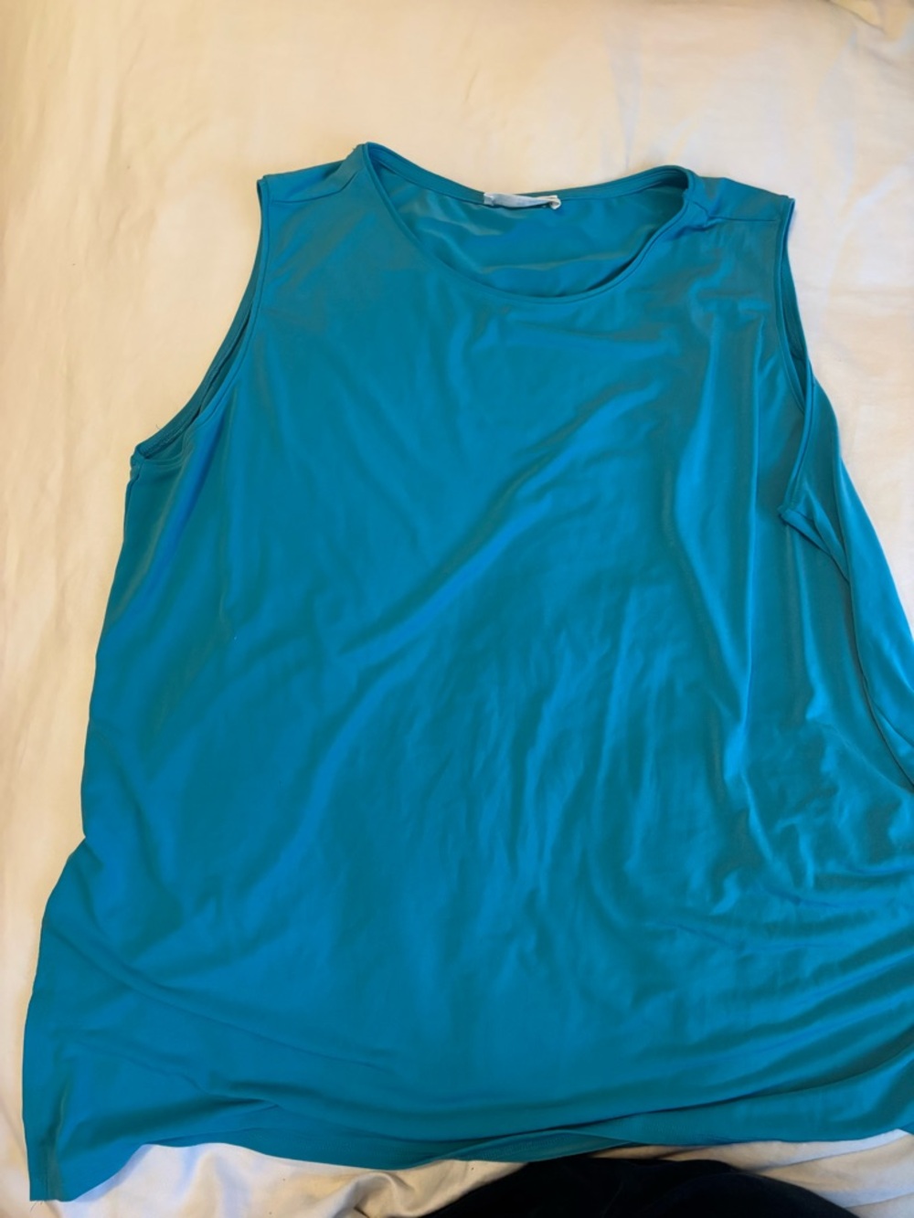 Zenana Outfitters Vibrant Teal Sleeveless Tank